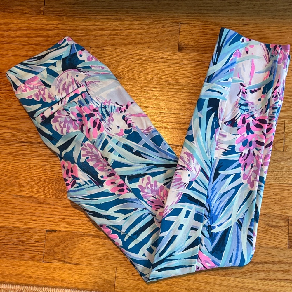 Lilly Pulitzer Vibrant Floral Leggings